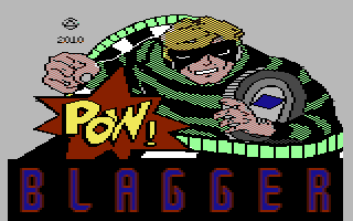Blagger goes to Hollywood Title Screen